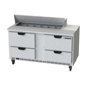 Beverage Air SPED60HC-12-4 60-inch Sandwich Prep Table