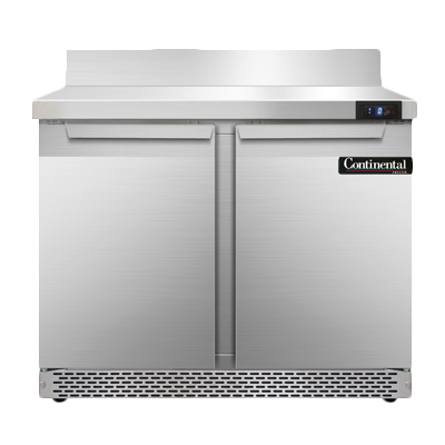 Continental Refrigerator SWF36NBS-FB 36-inch Work Top Freezer Counter