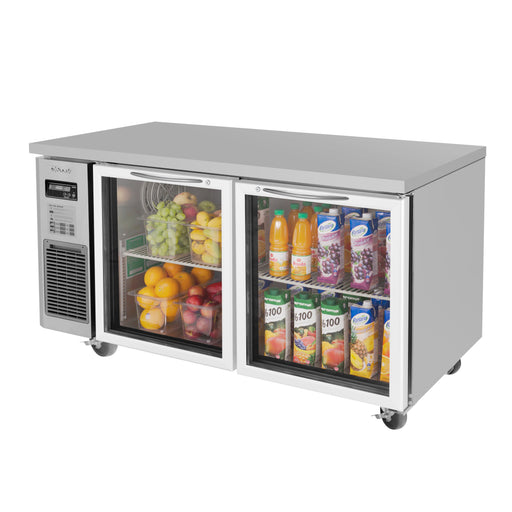 Turbo Air JUR-60-G-N 59 inch Undercounter Refrigerator