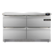 Continental Refrigerator SWF48N-FB-D 48-inch Work Top Freezer Counter