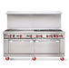 American Range AR-8B-24RG Range 72 inch Restaurant Gas