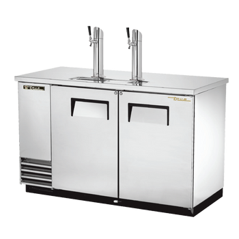 True TDD-2-S-HC 59 inch Draft Beer Cooler