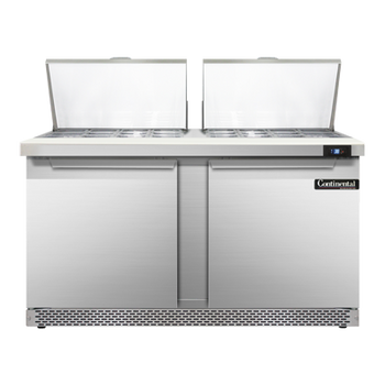 Continental Refrigerator SW60N24M-FB 60-inch Mega Top Sandwich Prep Table