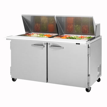 Turbo Air PST-60-24-N 60 inch Mega Top Sandwich Prep Table