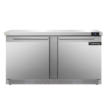 Continental Refrigerator SWF60N-FB 60-inch Work Top Freezer Counter