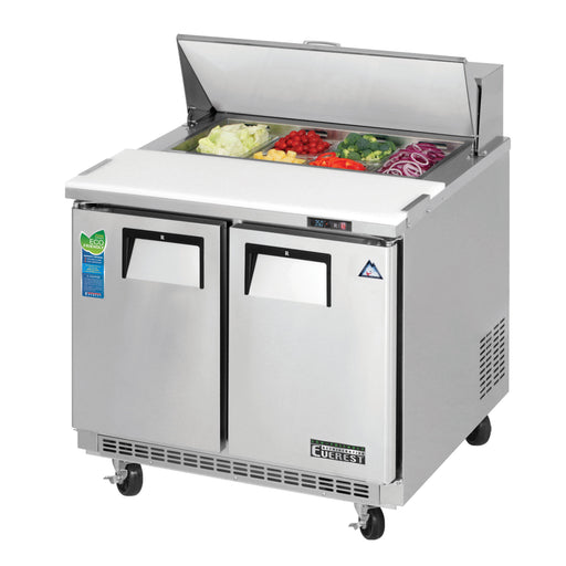 Everest Refrigeration EPBNSR2 36-inch Sandwich Prep Table