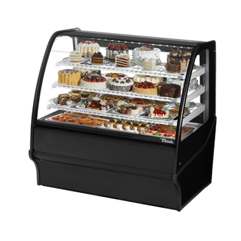 True TDM-R-48-GE/GE-B-W 48 inch Refrigerated Bakery Display Case