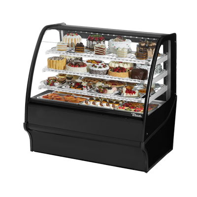 True TDM-R-48-GE/GE-B-W 48 inch Refrigerated Bakery Display Case