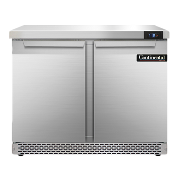 Continental Refrigerator SWF36N-FB 36-inch Work Top Freezer Counter