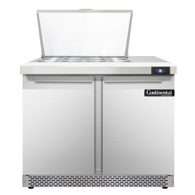 Continental Refrigerator SW36N12M-FB 36-inch Mega Top Sandwich Prep Table