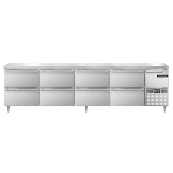 Continental Refrigerator DRA118NSS-D 118-inch Work Top Refrigerator