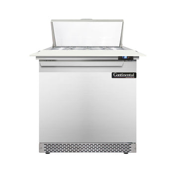 Continental Refrigerator D32N8C-FB 32-inch Sandwich Prep Table