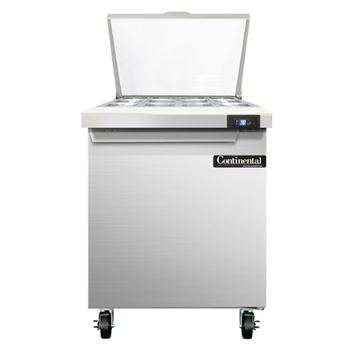 Continental Refrigerator SW27N12M 27.5-inch Mega Top Sandwich Prep Table