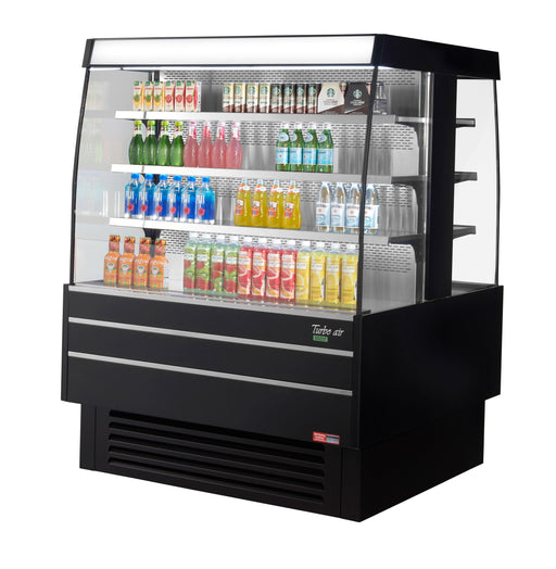 Turbo Air TIOM-48SB-N 50 inch Refrigerated Open Island Merchandiser