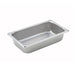 Winco SPQ2 Steam Table Pan Stainless Steel