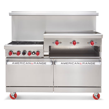 American Range AR-6B-36RG Range 72 inch Restaurant Gas