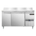 Continental Refrigerator DFA60NSSBS 60-inch Work Top Freezer Counter