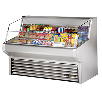 True THAC-60-S-LD 60 inch Open Refrigerated Display Merchandiser