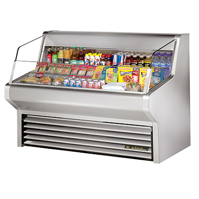 True THAC-60-S-LD 60 inch Open Refrigerated Display Merchandiser