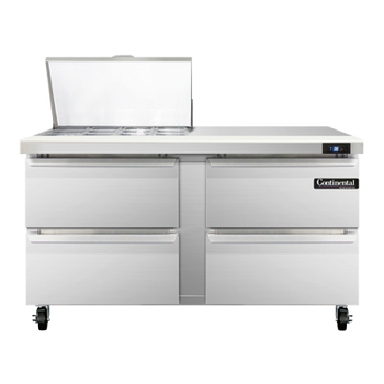 Continental Refrigerator SW60N12M-D 60-inch Mega Top Sandwich Prep Table