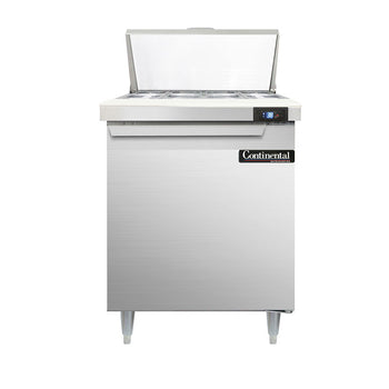 Continental Refrigerator D27N8 27.5-inch Sandwich Prep Table