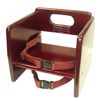 Winco CHB-703 Booster Seat Wood