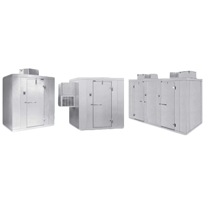 Norlake KL1014 Kold Locker Indoor Walk-In 10 x 14 x 6-7" H Walk In Modular