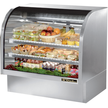 True TCGG-48-S-LD 48 inch Refrigerated Deli Display Case