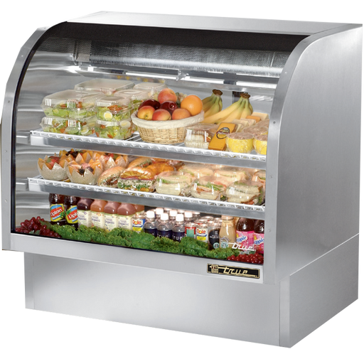 True TCGG-48-S-LD 48 inch Refrigerated Deli Display Case