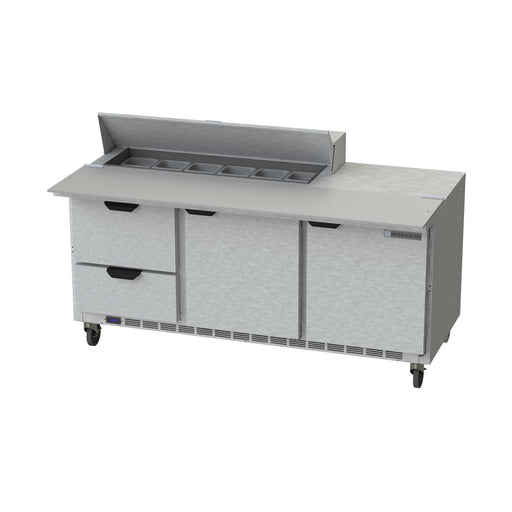 Beverage Air SPED72HC-12C-2 72-inch Sandwich Prep Table