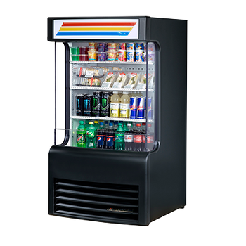 True TAC-14GS-LD 30 inch Open Refrigerated Display Merchandiser