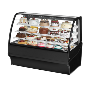 True TDM-R-59-GE/GE-B-W 59 inch Refrigerated Bakery Display Case