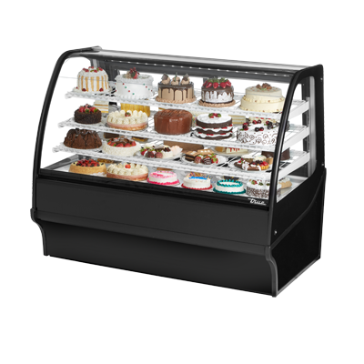 True TDM-R-59-GE/GE-B-W 59 inch Refrigerated Bakery Display Case