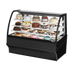 True TDM-R-59-GE/GE-B-W 59 inch Refrigerated Bakery Display Case