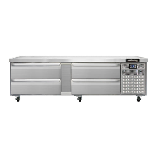 Continental Refrigerator D84GFN 84-inch Chef Base Freezer