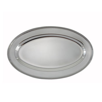 Winco OPL-14 Platter Stainless Steel