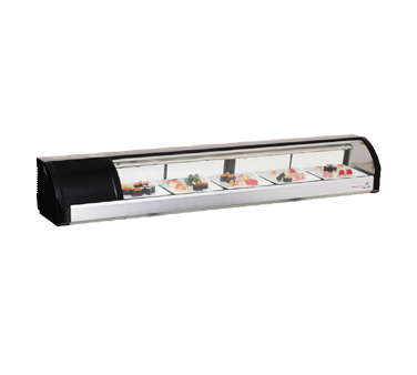 Everest Refrigeration ESC71L 71-inch Refrigerated Display Case Sushi