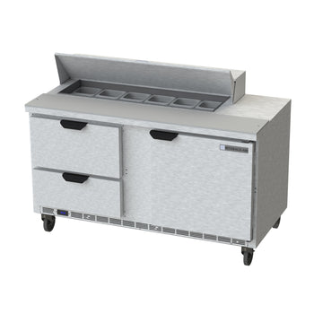 Beverage Air SPED60HC-12-2 60-inch Sandwich Prep Table