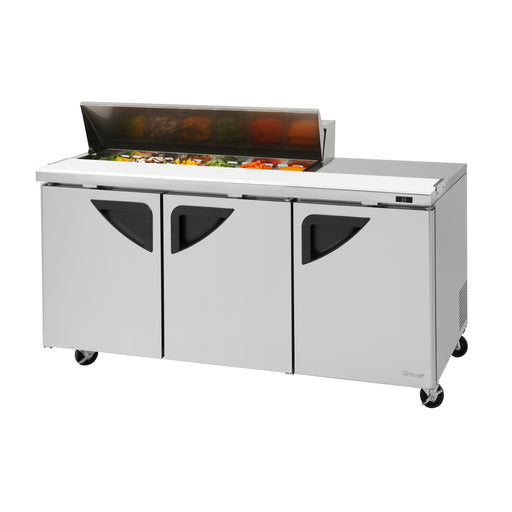 Turbo Air TST-72SD-12S-N 73 inch Sandwich Prep Table