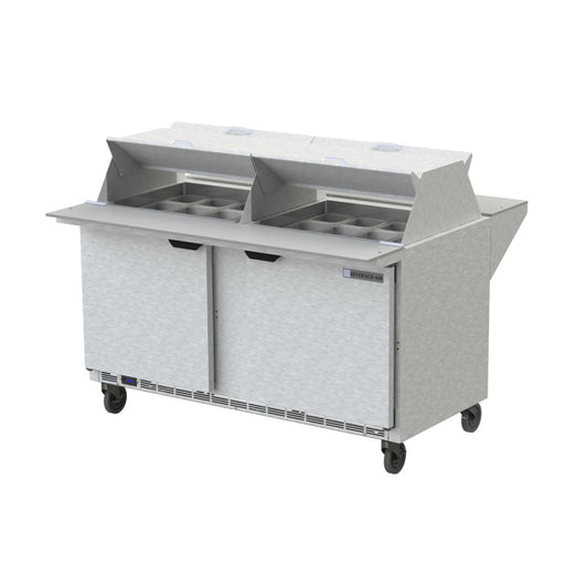 Beverage Air SPE60HC-24M-DS 48-inch Mega Top Sandwich Prep Table