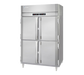 Victory Refrigeration HRSA-2D-S1-EW-HD 23.8 cu. ft. Dual Temp Refrigerator/Heated Cabinet