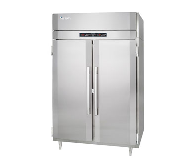 Victory Refrigeration HRS-2D-S1-EW-PT 25.6 cu. ft. Dual Temp Refrigerator/Heated Pass-Thru