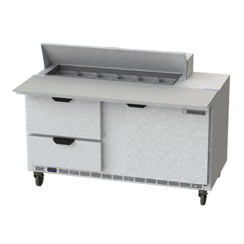 Beverage Air SPED60HC-12C-2 60-inch Sandwich Prep Table