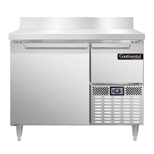 Continental Refrigerator DRA43NSSBS 43-inch Work Top Refrigerator