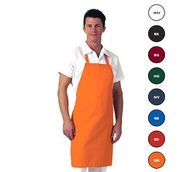 Chef Revival 601NP-Royal Blue Bib Apron