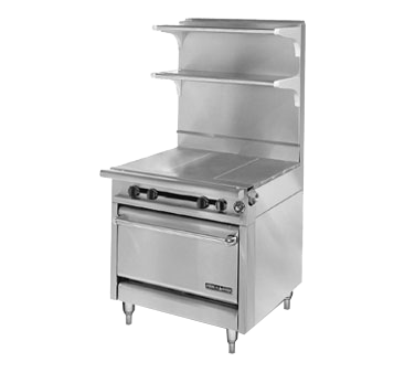 American Range HD34-3HT-M Range 34 inch Heavy Duty Gas