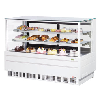 Turbo Air TCGB-72UF-W(B)-N 73 inch Refrigerated Display Case