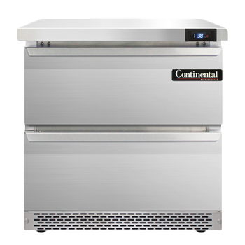 Continental Refrigerator SW32N-FB-D 32-inch Work Top Refrigerator