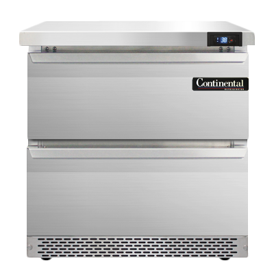 Continental Refrigerator SW32N-FB-D 32-inch Work Top Refrigerator