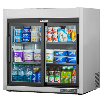 True TSD-09G-HC-LD 36 inch Countertop Refrigerator